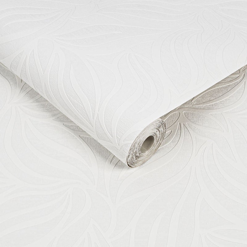 Graham & Brown 18390 Eden Wallpaper White, 20.5 x 396 inches - Image 3